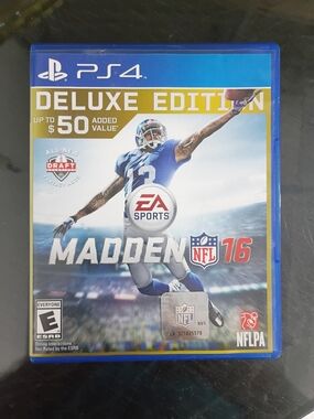 Madden NFL 16 Deluxe Edition (Blue) - PS4 Game